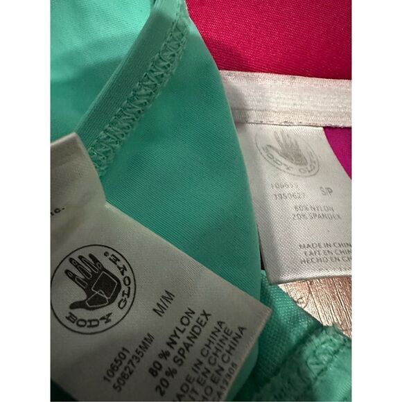 CUTE BODY GLOVE women two piece swimsuit size medium bottoms and small halter sw - Picture 3 of 3